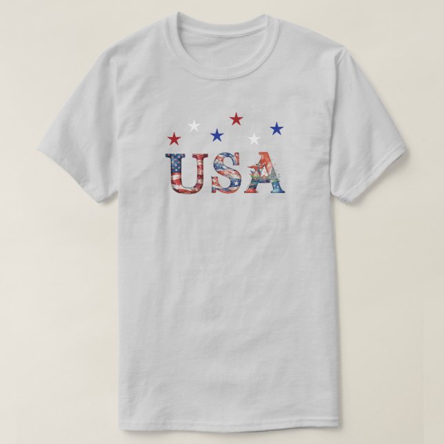 4 juli T-Shirt (Design framsida)