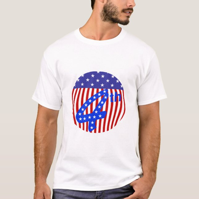 4 juli T-Shirt (Framsida)