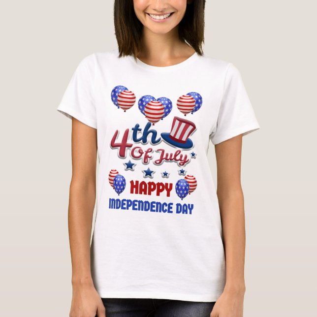 4 juli t shirt (Framsida)