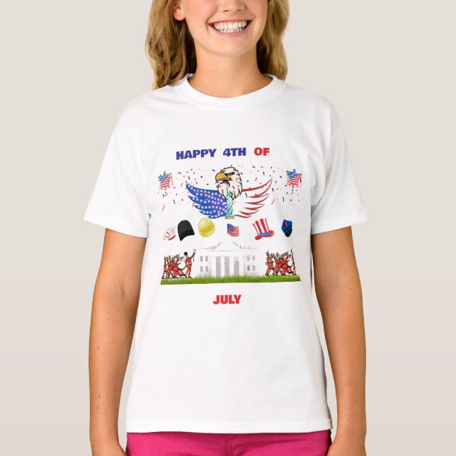 4 juli t shirt (Framsida)