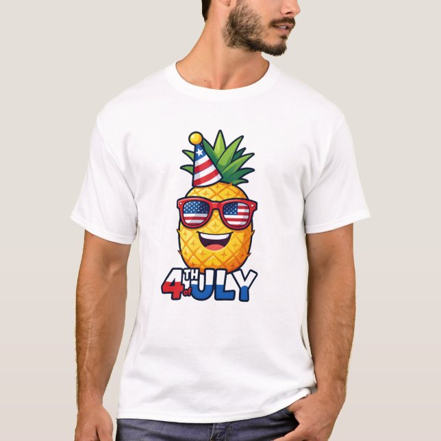 4 juli t shirt (Framsida)