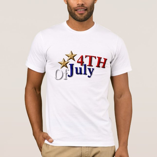 4 juli tee shirt (Framsida)
