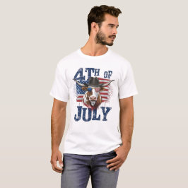 4 JULI - TEXASAN COW INDEPENDENCE DAY T-Shirt
