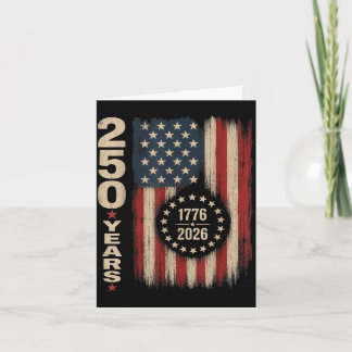 4 juli-tröja 2026 Amerikansk flagga 250-årsjubileu Kort