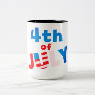 4 juli, Två-Tonad mugg