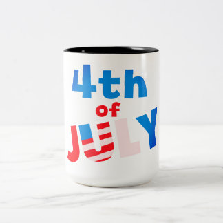 4 juli, Två-Tonad mugg