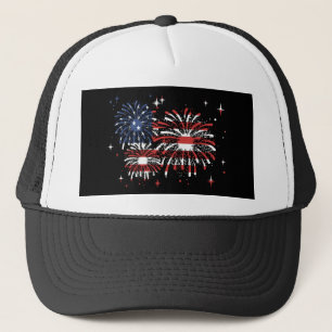 4 juli USA Fireworks Keps