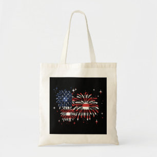 4 juli USA Fireworks Tygkasse