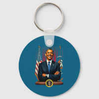 4 juli USA-flagga 44:e presidenten Barack Obama T-