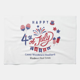 4 juli USA Patriotic Decor | Real Gods Kökshandduk
