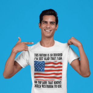 4 JULI VET VILKEN TOALETT ATT ANVÄNDA T SHIRT