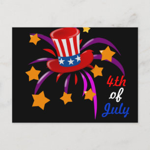 4 juli vykort