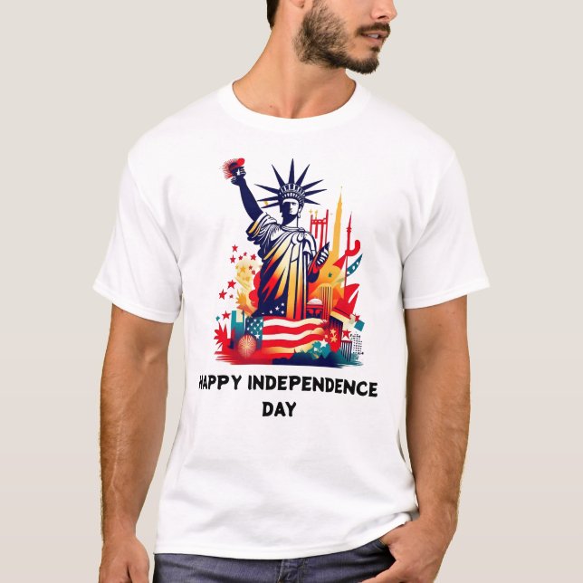 4 july independence day T-Shirt (Framsida)