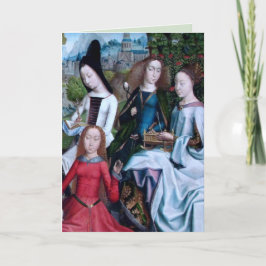 4 Jungfrumarginaler i ett Garden-kort (detalj; M 0 Kort