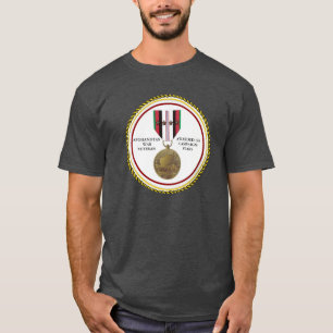 4 KAMPANJ STARS AFGHANISTAN KRIG VETERAN TEE