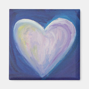 4 Kärlek Hearts Art Inspiron Fridge Magnet
