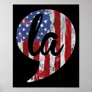 + 4 Kat Comma La Kamala Harris 2024 Poster