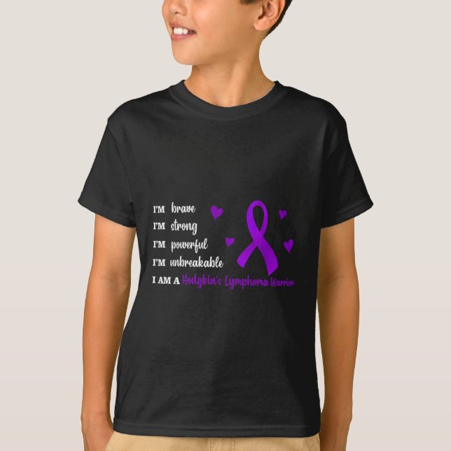 4 koA Blått Hydrocephalus Warrior Cancer Awar T Shirt (Framsida)