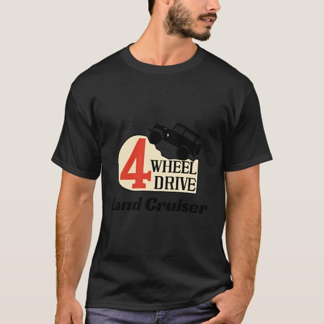 4 Kryssare för hjuldriv T Shirt (Framsida)