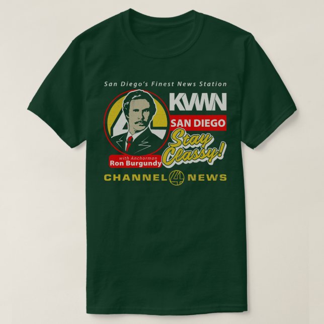 4 KVWN San Diego T Shirt (Design framsida)