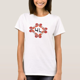 4 L - Loving Life - Butterfly T-shirt