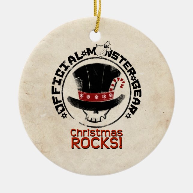 4 lite monster - Andy helgdag Julgransprydnad Keramik (Framsidan)