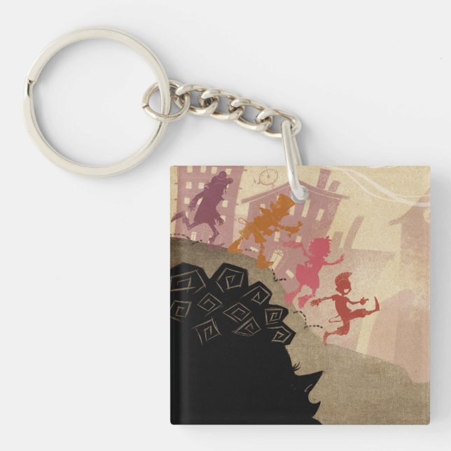 4 lite monster - gå till och med Town (Framsidan)