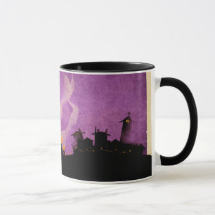 4 lite monster - Halloween natt Mugg
