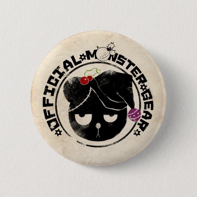 4 lite monster - Michael helgdaglogotyp Knapp (Framsida)