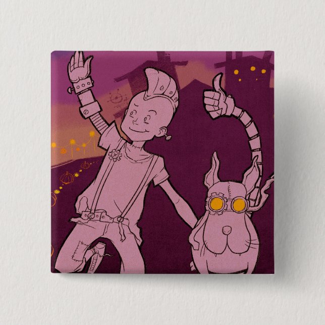 4 lite monster - nattmusik knapp (Framsida)