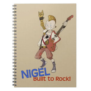 4 lite monster - Nigel Anteckningsbok