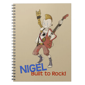 4 lite monster - Nigel Anteckningsbok