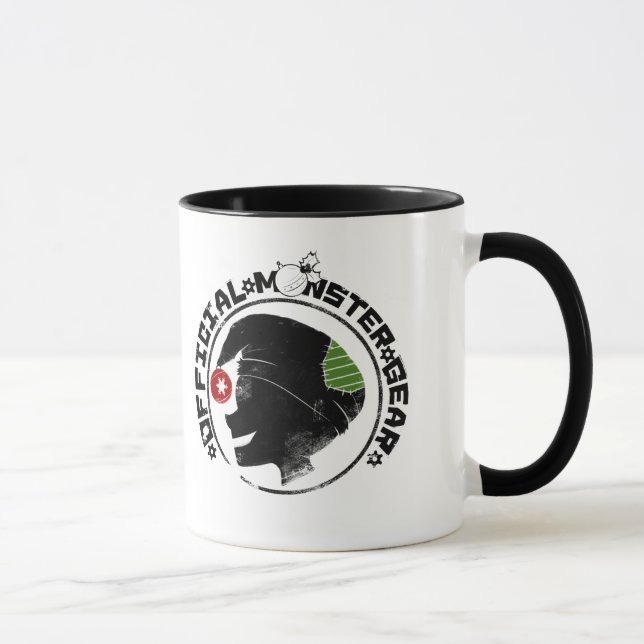 4 lite monster - Nigel helgdaglogotyp 2 Mugg (Höger)