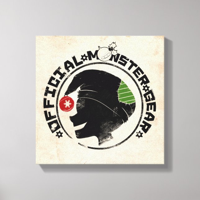 4 Little Monsters - Nigel Helgdag Logotyp 2 Canvastryck (Framsida)