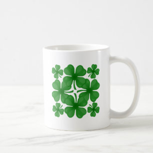 4 LÖV KLÖVER KAFFEMUGG