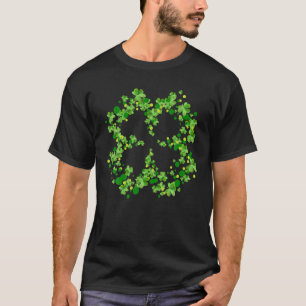 4 Löv Klöver, Lycklig St patrick's day T Shirt