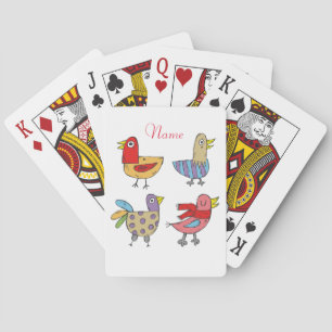 4 Lunda fåglar Thunder_Cove Casinokort