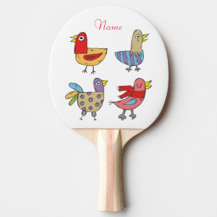 4 Lunda fåglar Thunder_Cove Pingisracket