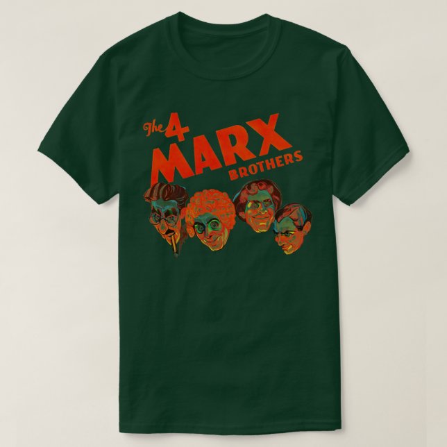 4 Marx Brothers T Shirt (Design framsida)