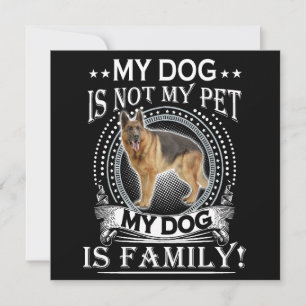 4 Min hund är inte min husdjur Min hund är familj Inbjudningar