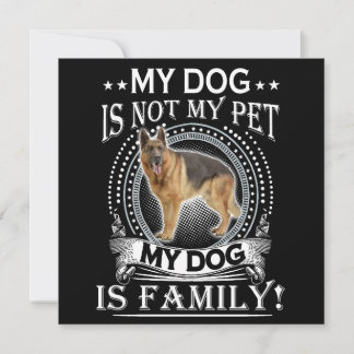 4 Min hund är inte min husdjur Min hund är familj Inbjudningar
