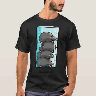 4 Mol Per Liter Kemi Vetenskap Skämt familj T Shirt
