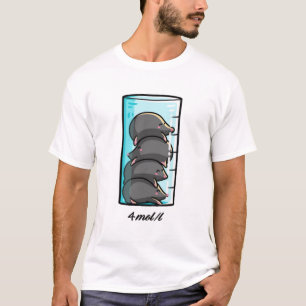 4 Moln per Liter Chemistry Science Joke T Shirt