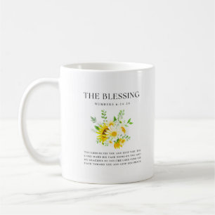 4 Mosebok 6:24-26 Herren välsigne dig och bevare d Kaffemugg