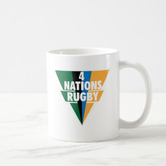 4 Naciones Rugby Kaffemugg