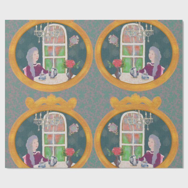 4 O’Clock in LALATOWN Wrapping Paper 2 Presentpapper (Platt)