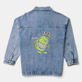 4-ögd grön alienmonster