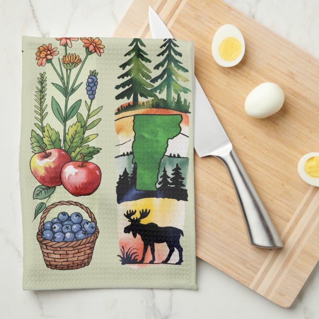4-Panel Vermont Outdoors  Kökshandduk (Vikt i Fjärdedel)