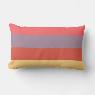 4 Pastel färg Lumbarkudde