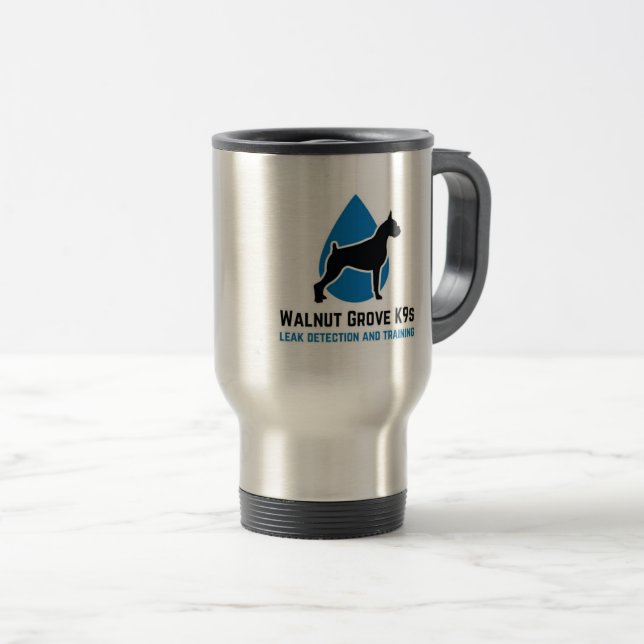 4 Paws Adrift & Walnut Grove K9s Travel Mug Resemugg (Framsida höger)